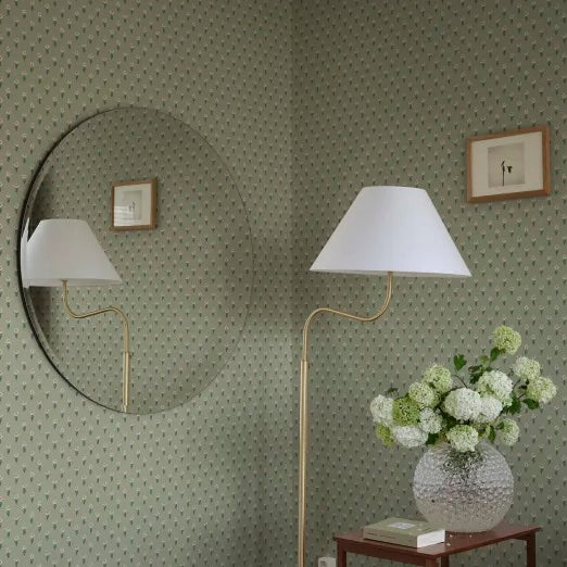 Purchase Sandberg Wallpaper Product S10374 pattern name Betty color name Green