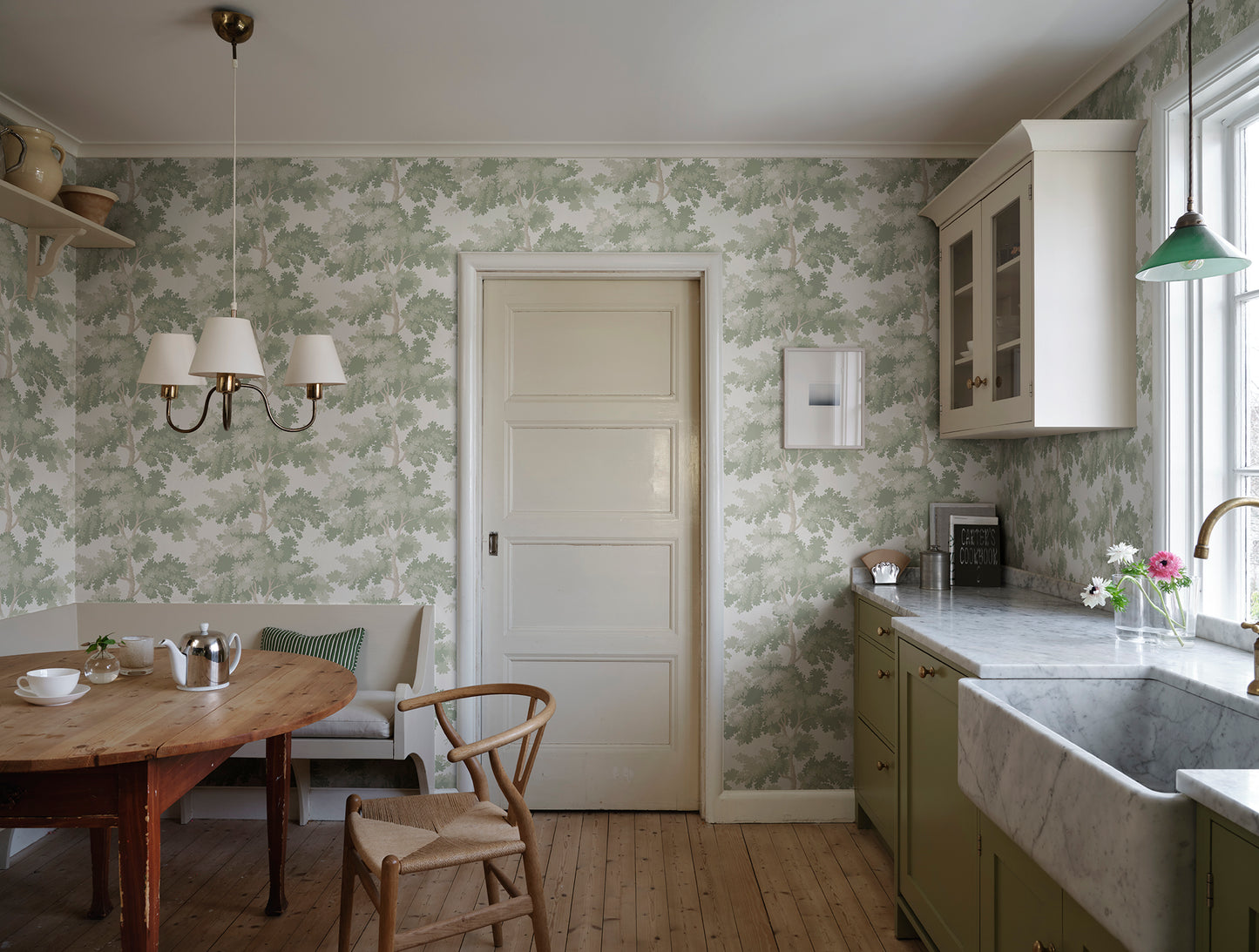 Purchase Sandberg Wallpaper Item# 2029-04-10 pattern name Raphael color name Light Green.