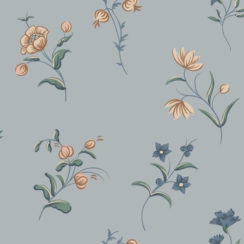 Purchase Sandberg Wallpaper Product# 2029-04-10 pattern name Hanna color name Misty Blue.
