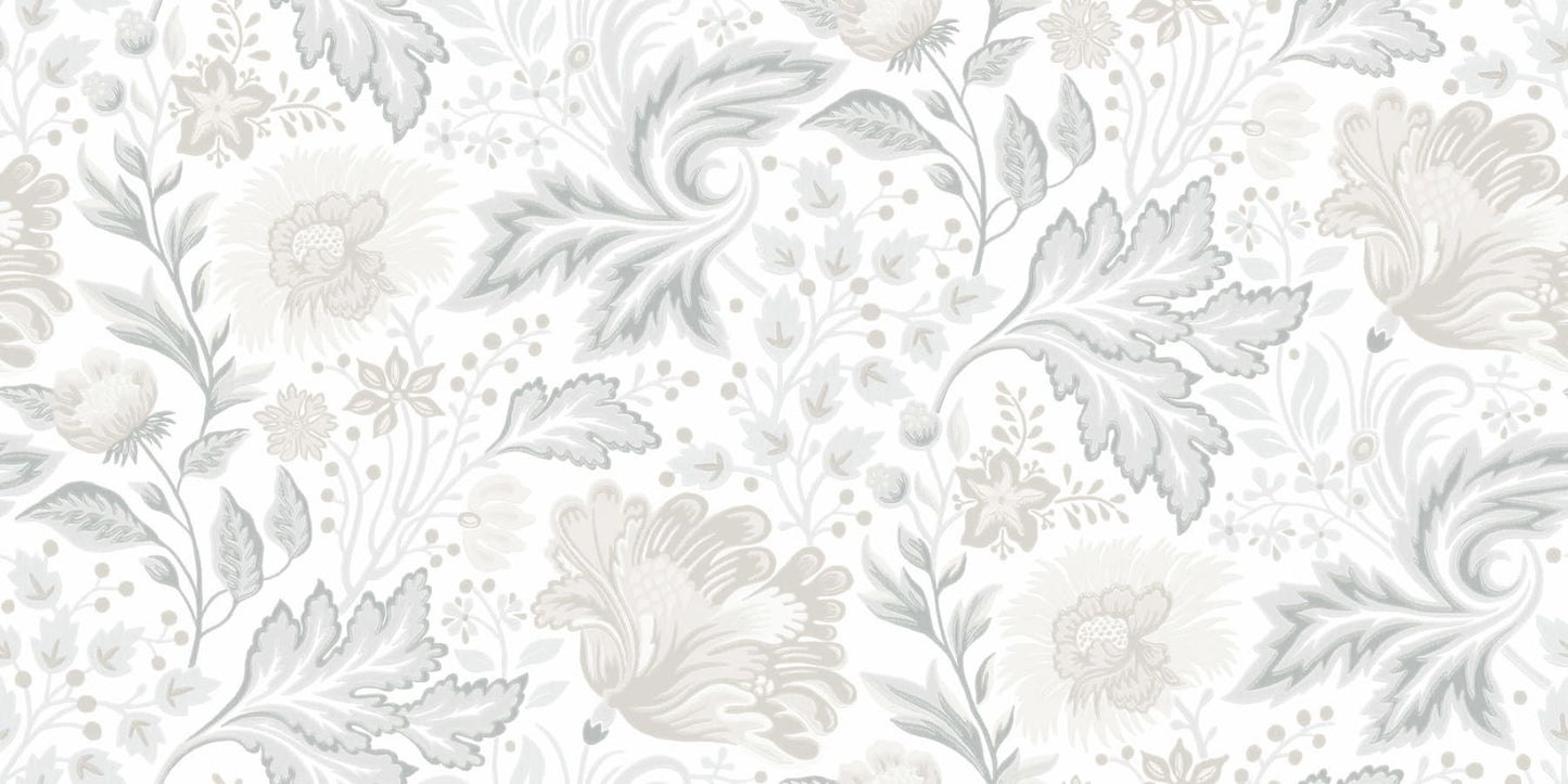 Sandberg Wallpaper pattern name & color Ava Elvira, Pastel from the collection Sandberg Edition.