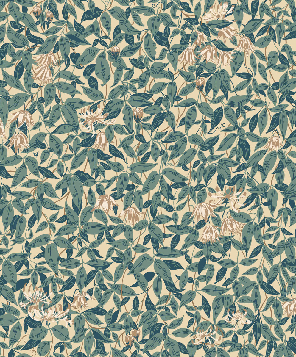 Purchase Sandberg Wallpaper Pattern# S10558 pattern name & color Linnea, Blue