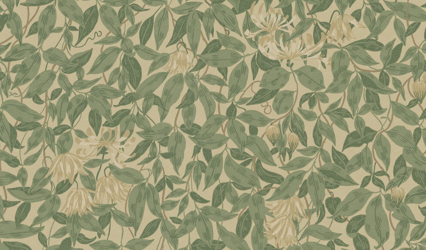 Select Sandberg Mural Item S10720 pattern name & color Linnea Mural, Green.