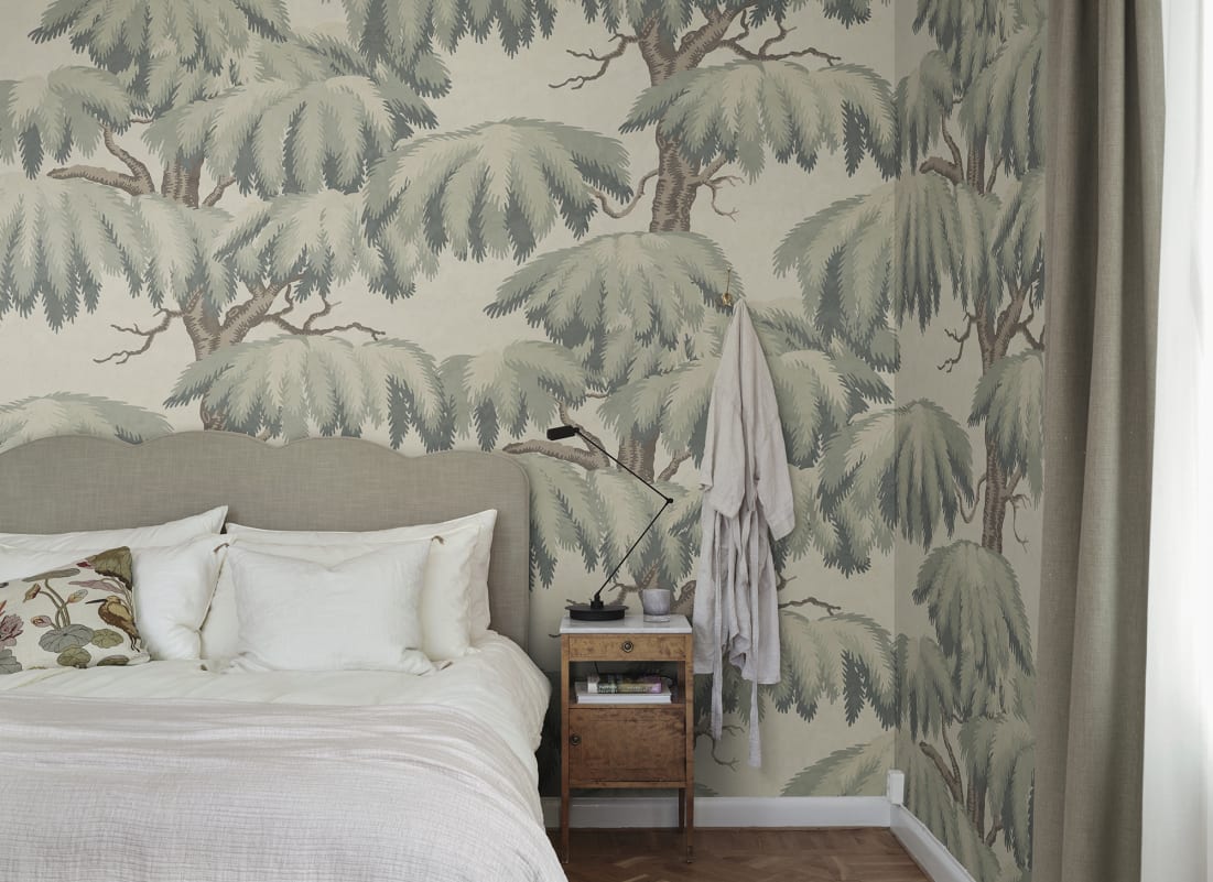 Looking for Sandberg Mural SKU# S10721 pattern name & color Alba Mural, Green.