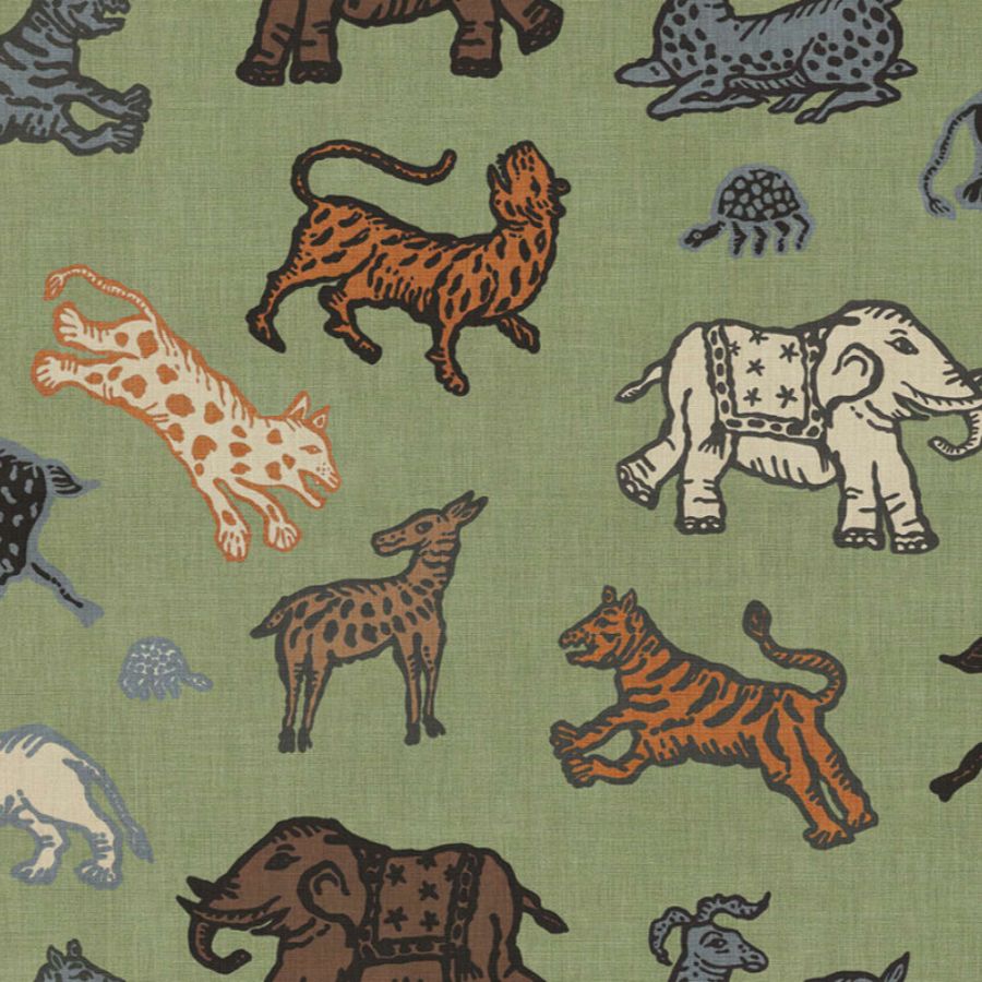 Select Sandberg Mural SKU# S10726 pattern name & color Leonard, Green