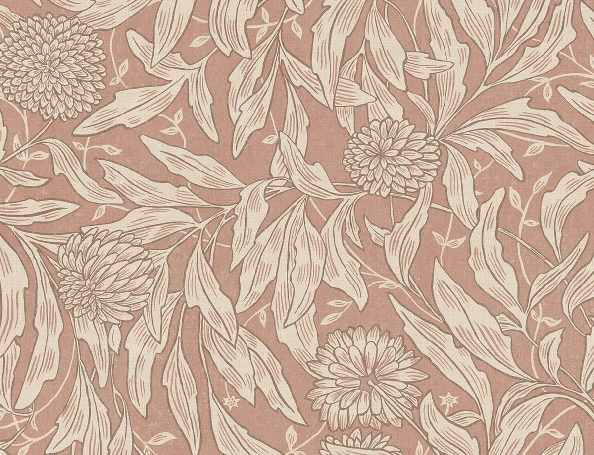 Buy Sandberg Mural Pattern S10766 pattern name & color Olof Mural, Terracotta