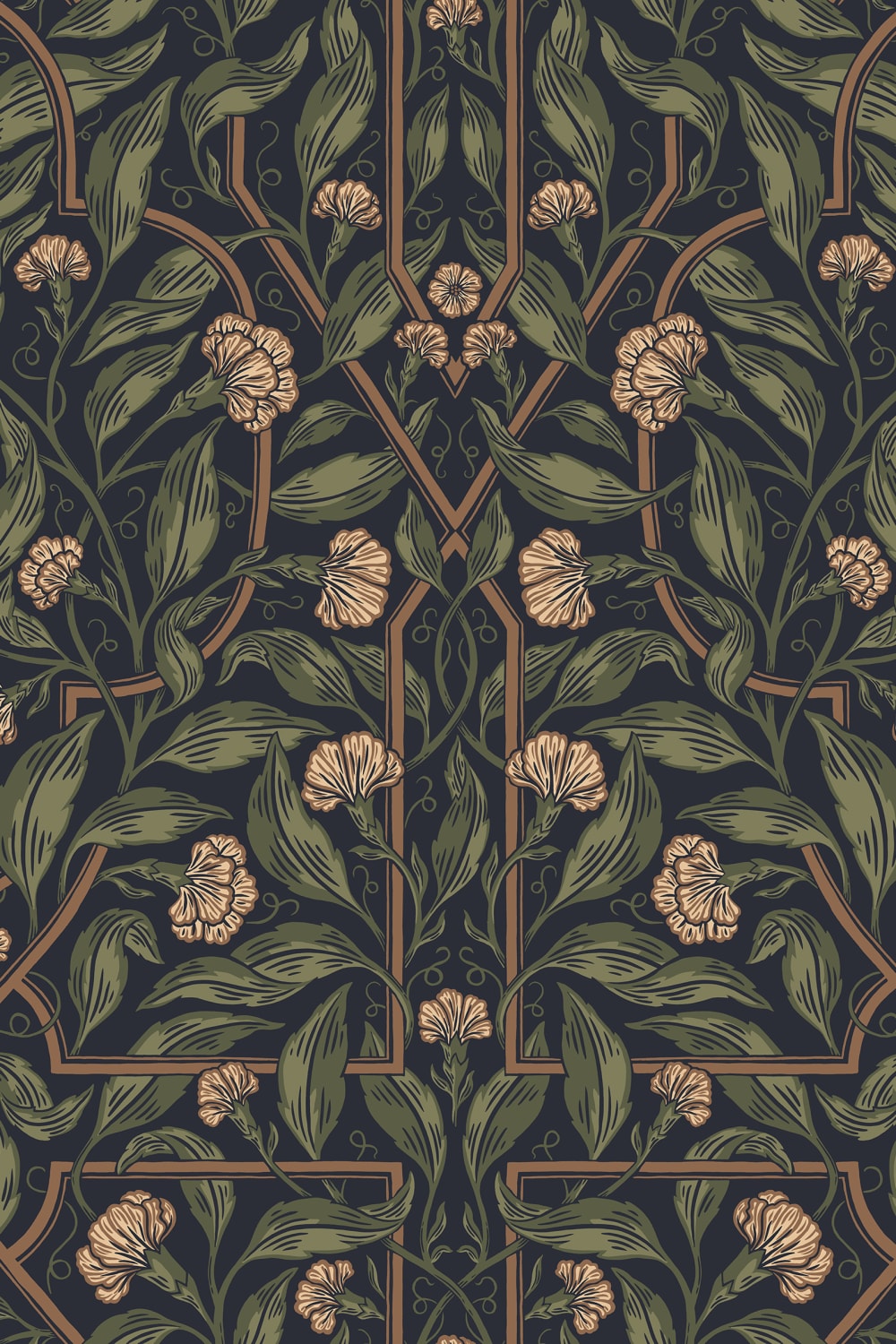 Looking for Sandberg Wallpaper SKU# S10800 pattern name & color Edda, Classic Blue