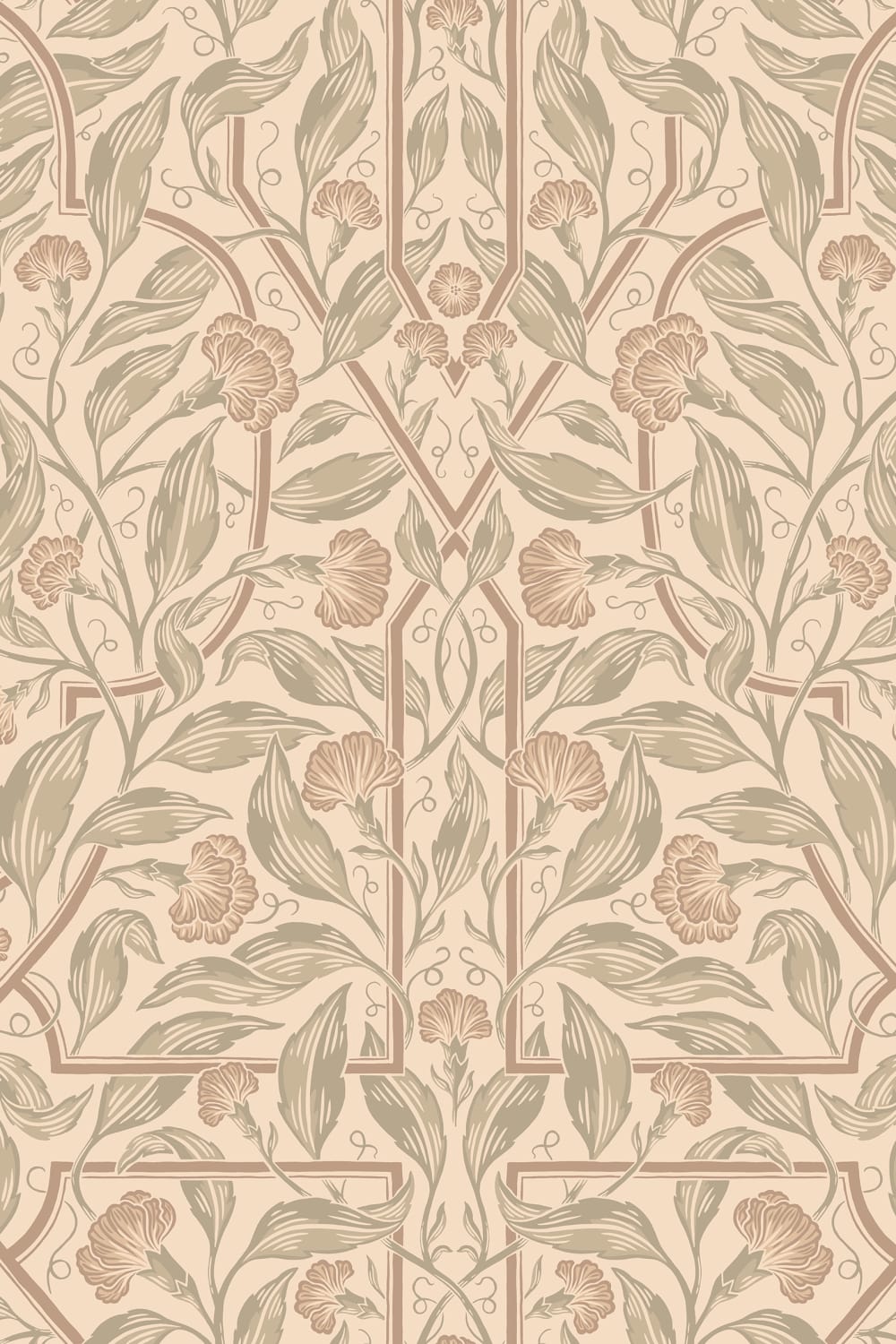 Order Sandberg Wallpaper Pattern number S10801 pattern name & color Edda, Beige
