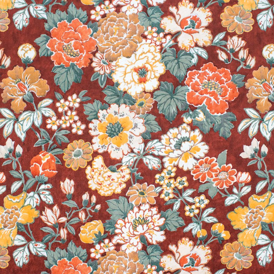 Purchase Greenhouse Fabric S7054 Blossoms