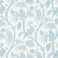 Purchase Scalamandre Fabric Product SC 000116575, Balinese Peacock Linen Print Sky 1