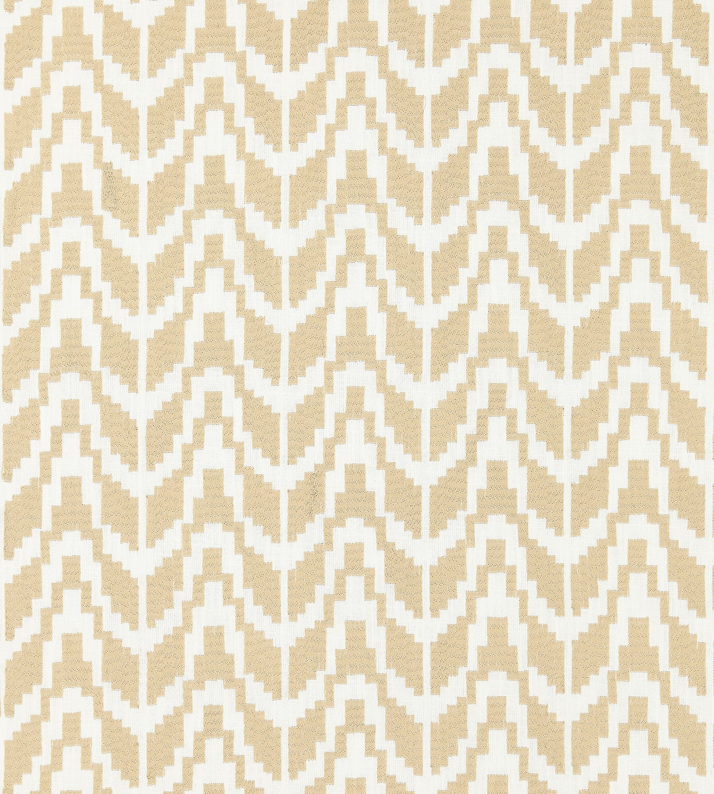 Purchase Scalamandre Fabric Pattern number SC 000127103, Chevron Embroidery Straw 1