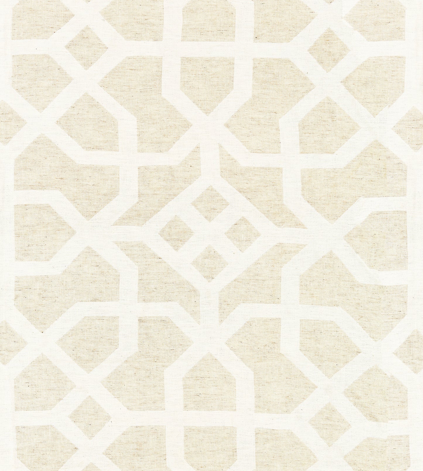 Purchase Scalamandre Fabric Item# SC 000127149, Linen Lattice Natural & Ivory 1