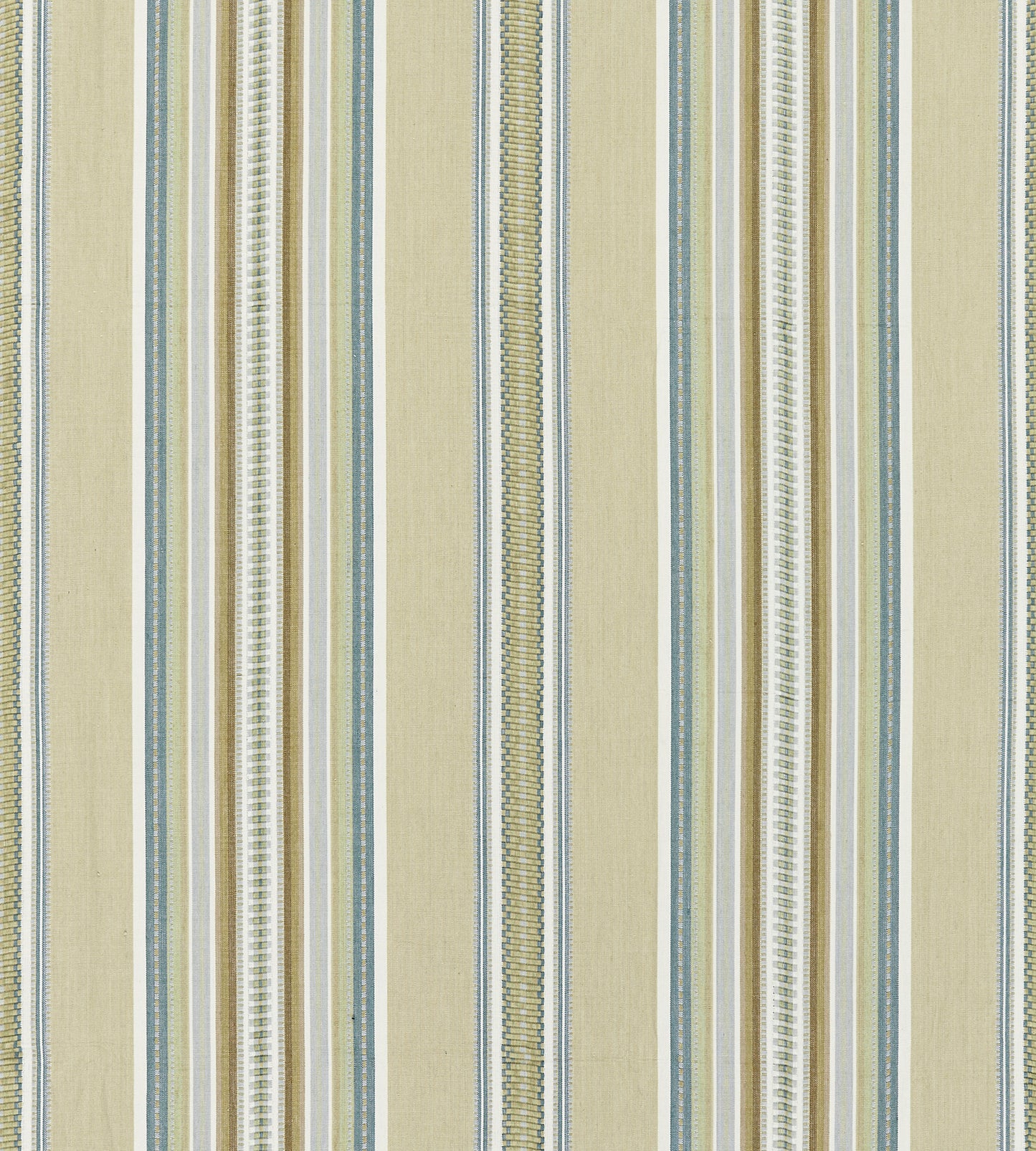 Purchase Scalamandre Fabric Product SC 000127180, Cyrus Cotton Stripe Prairie 1