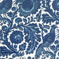 Purchase Scalamandre Fabric Item# SC 000136389, Spoleto - Outdoor Light & Dark Blue On White 1