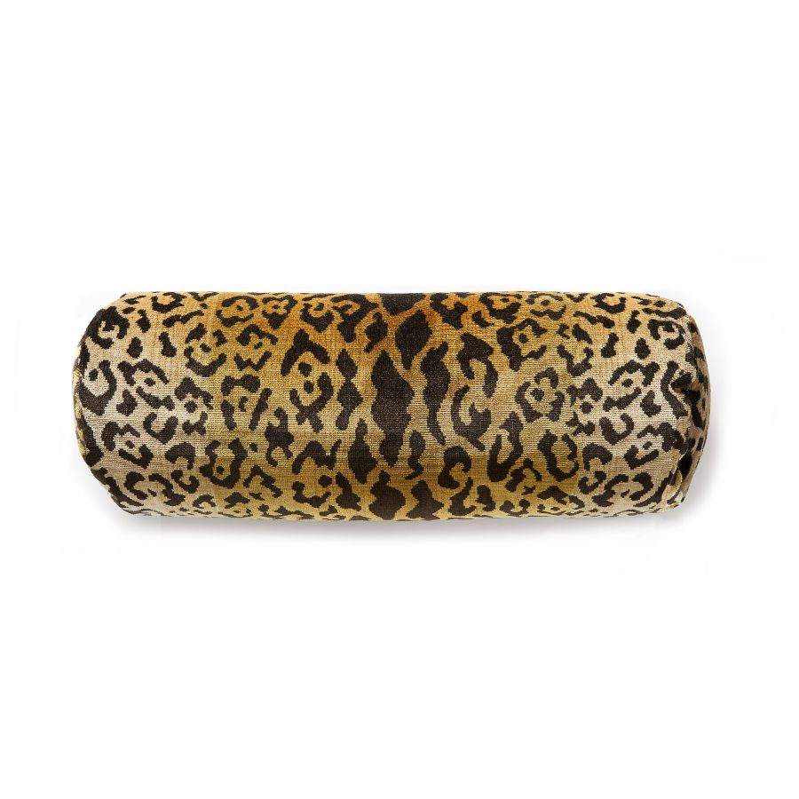 Purchase SCBLEOPPILL0001 Leopardo, Ivory, Gold & Black - Scalamandre Pillows