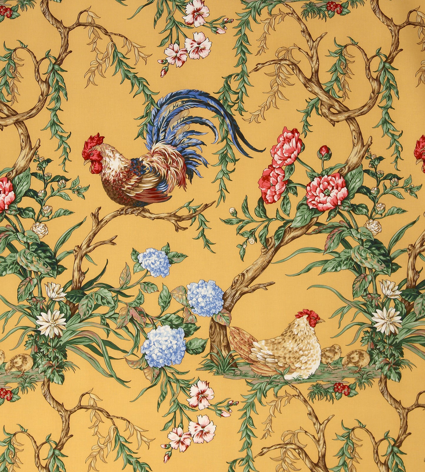 Purchase Scalamandre Fabric Item SC 000216360, Chanticleer Mustard 2