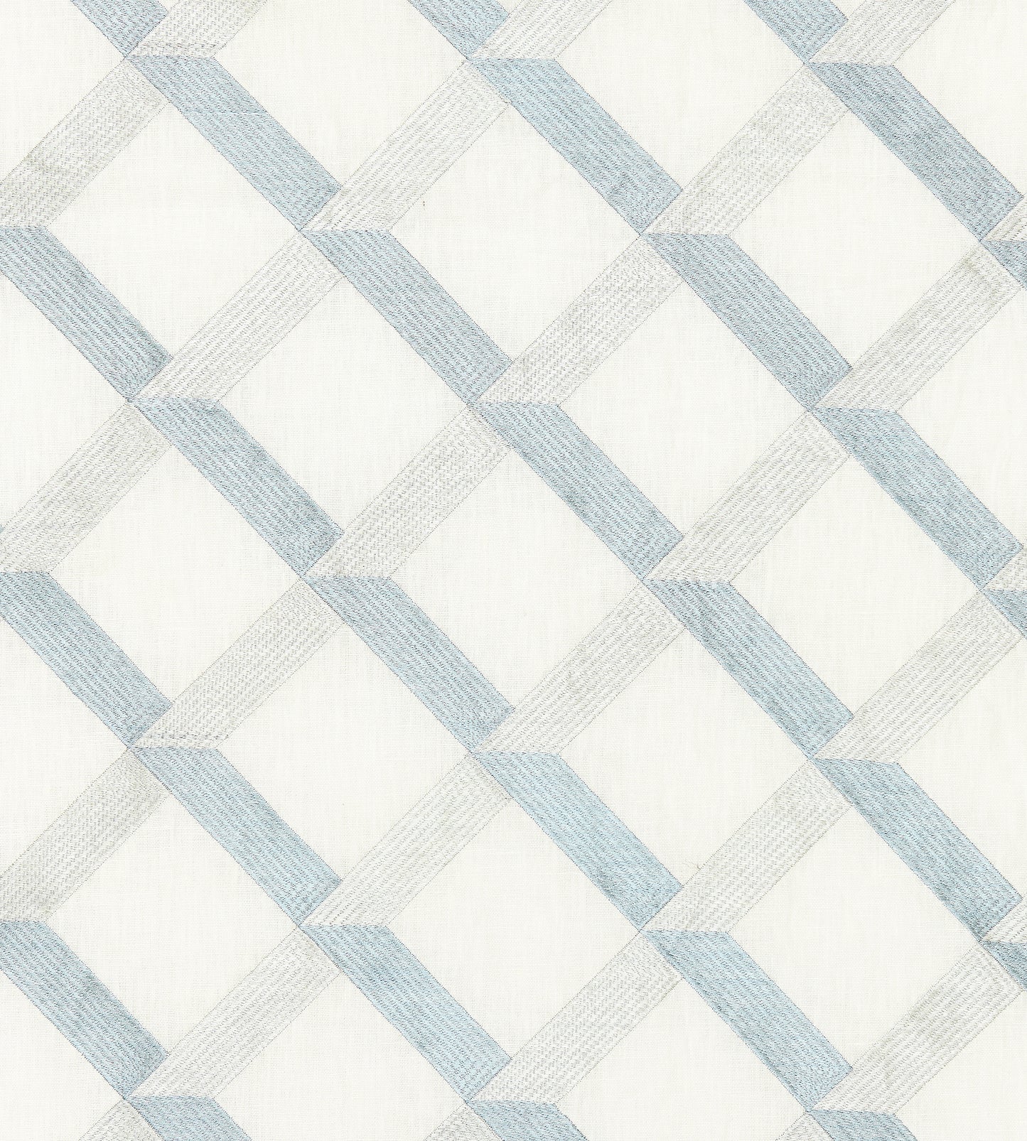 Purchase Scalamandre Fabric Item SC 000227090, Lattice Embroidery Water 1