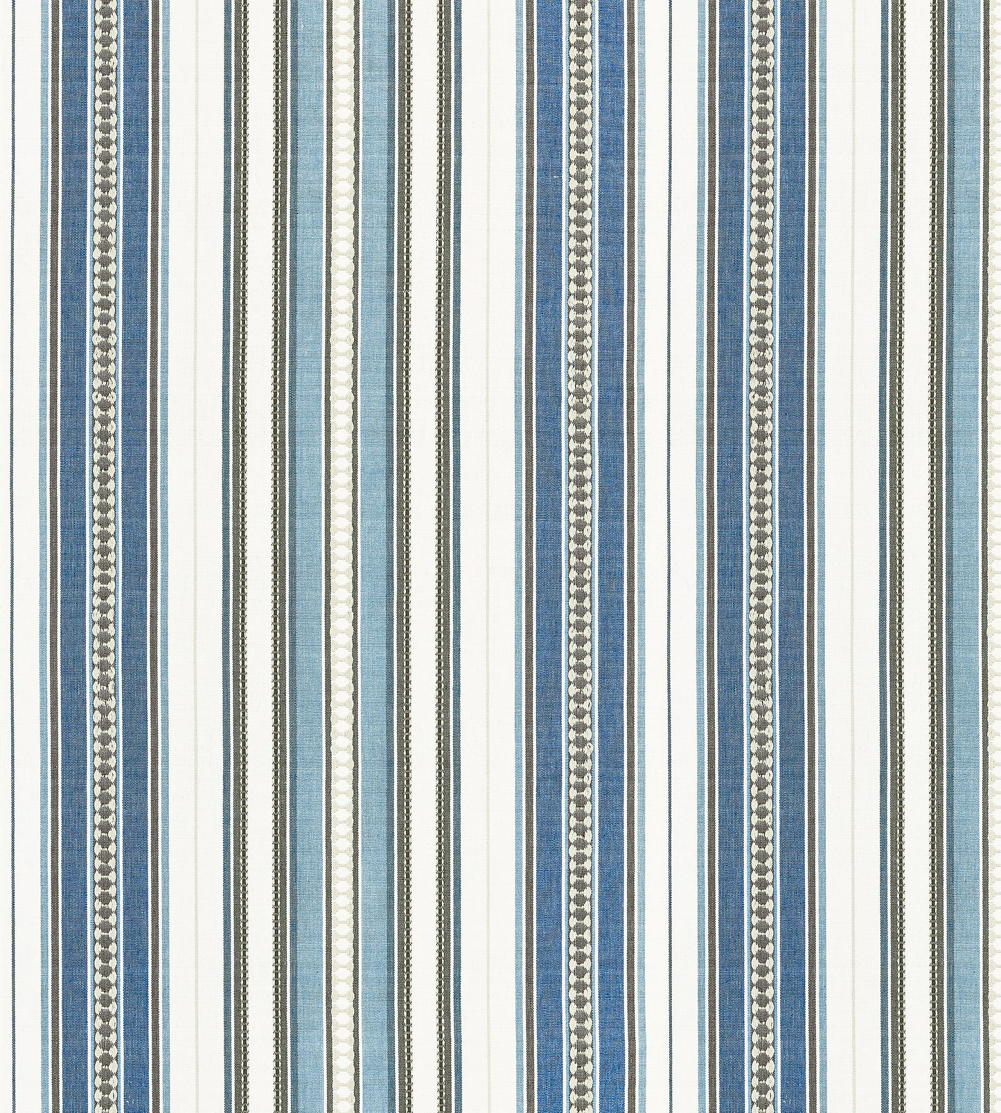 Purchase Scalamandre Fabric Product# SC 000227253, Nile Stripe Blue Jay 1