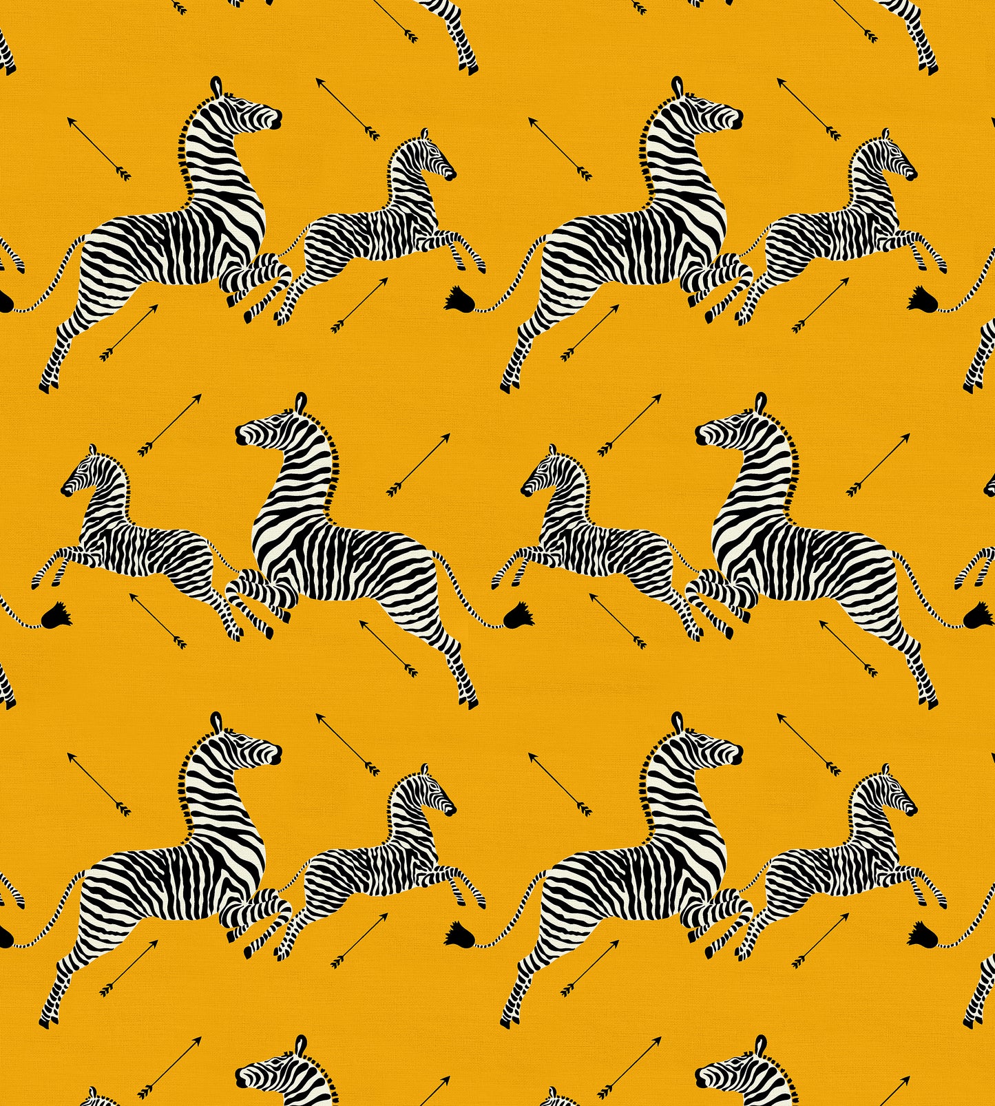 Purchase Scalamandre Fabric Item SC 000236378, Zebras - Outdoor Yellow 4