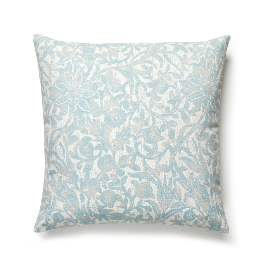 Purchase SCBALIPILL0002 Bali Floral Outdoor, Surf - Scalamandre Pillows