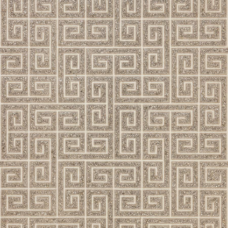 Purchase Scalamandre Wallpaper Pattern SC 0002WP88557 pattern name Fret Mosaic Grasscloth color name Tiger Eye.