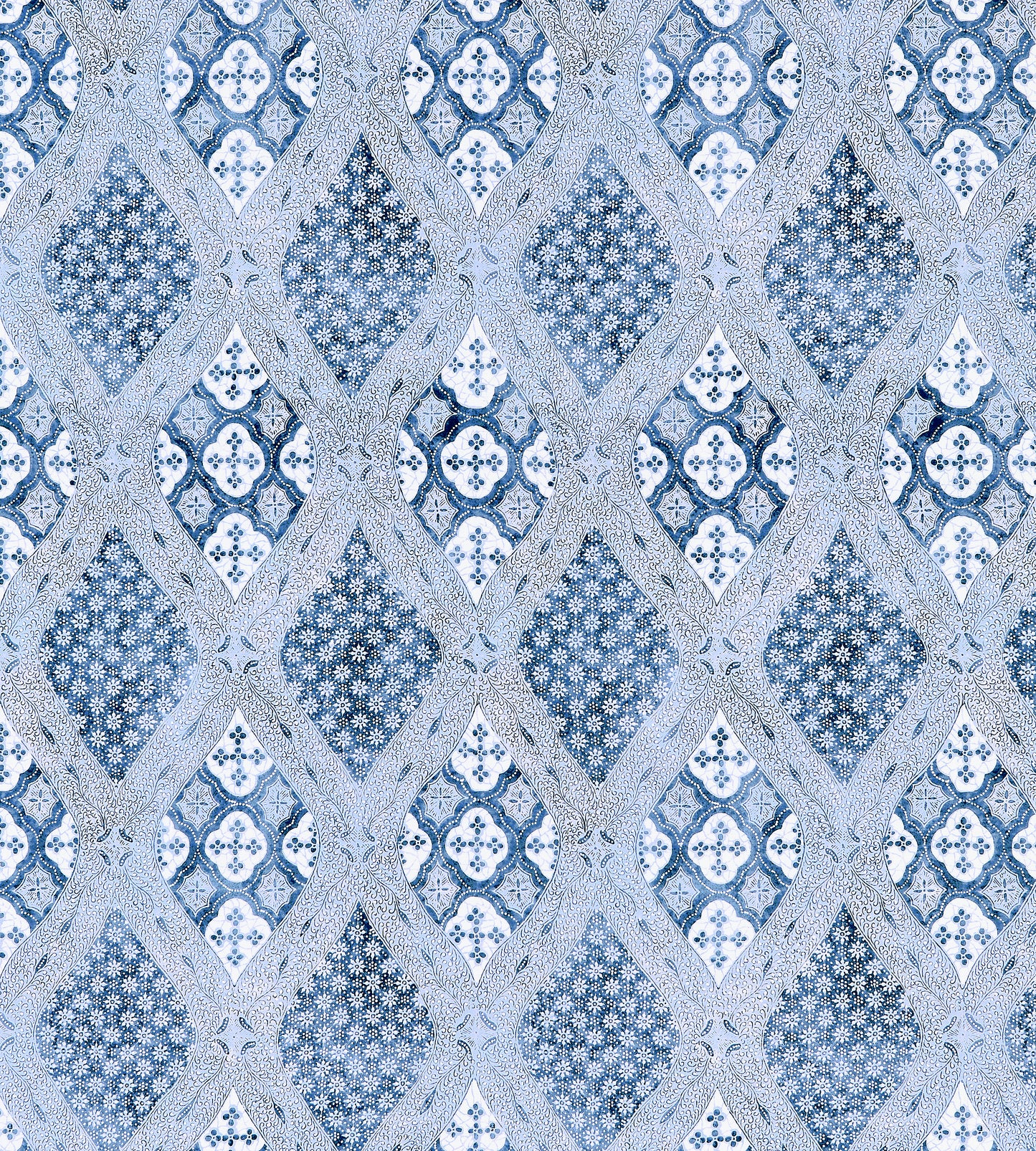 Purchase Scalamandre Fabric Pattern number SC 000316626, Farrah Print Lakeside 1