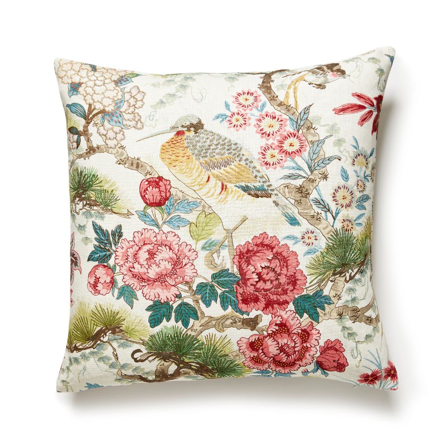 Purchase SCSHENPILL0003 Shenyang Linen Print, Bloom - Scalamandre Pillows