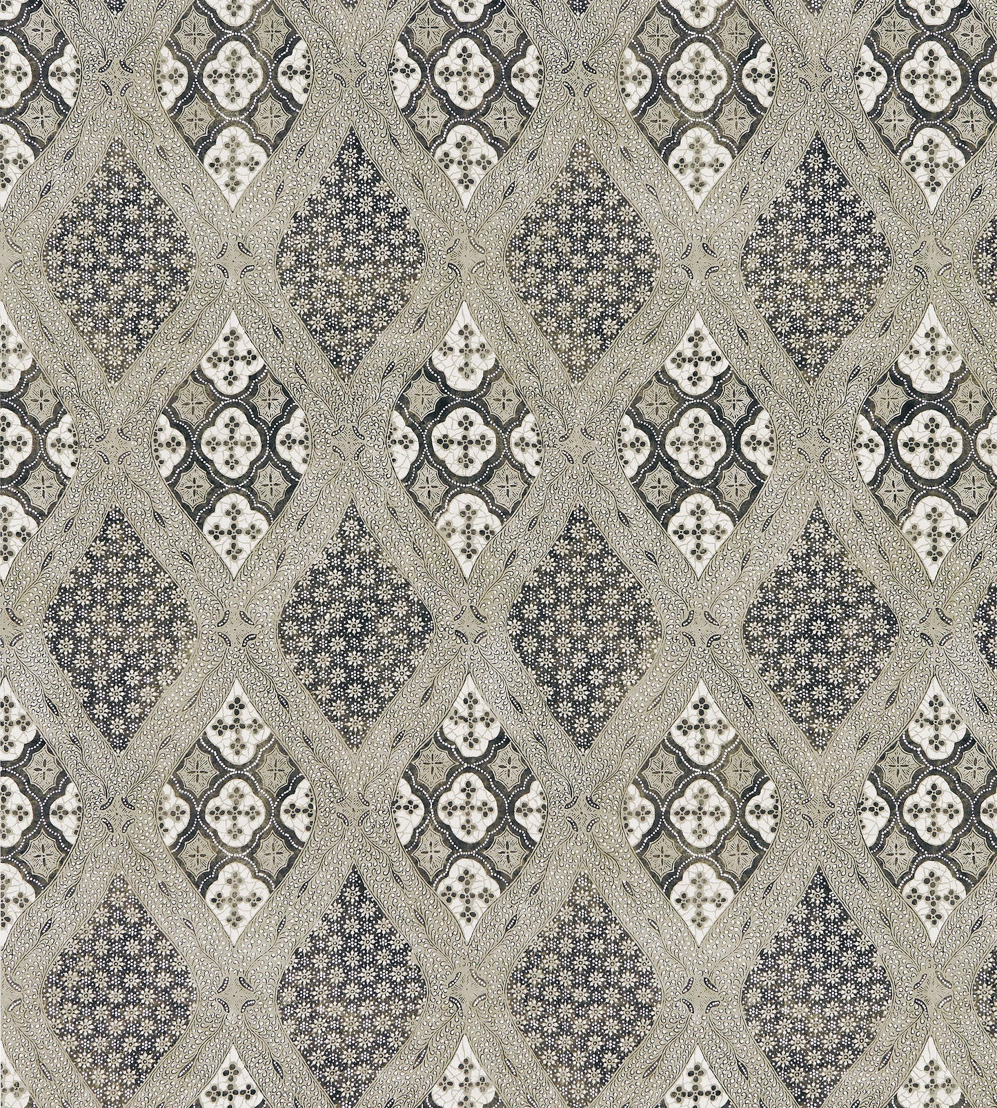 Purchase Scalamandre Fabric Product SC 000416626, Farrah Print Truffle 1