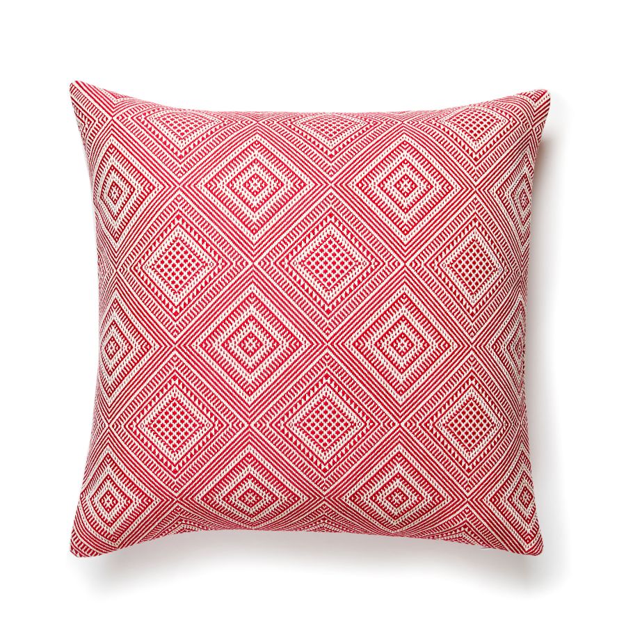 Purchase SCANTGPILL0004 Antigua Weave Outdoor, Hibiscus - Scalamandre Pillows