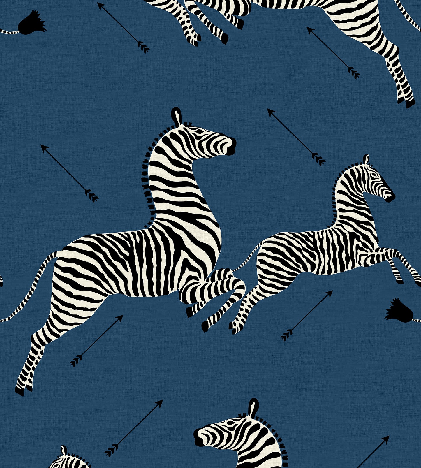 Purchase Scalamandre Fabric Product SC 000516496M, Zebras - Fabric Denim 1