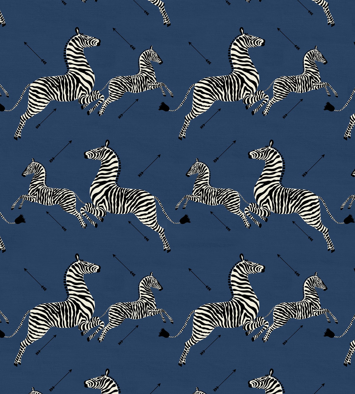 Purchase Scalamandre Fabric Product SC 000516496M, Zebras - Fabric Denim 3