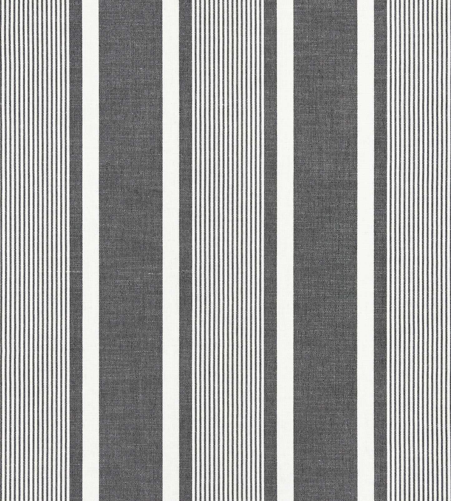 Purchase Scalamandre Fabric Product# SC 000527111, Wellfleet Stripe Carbon 1
