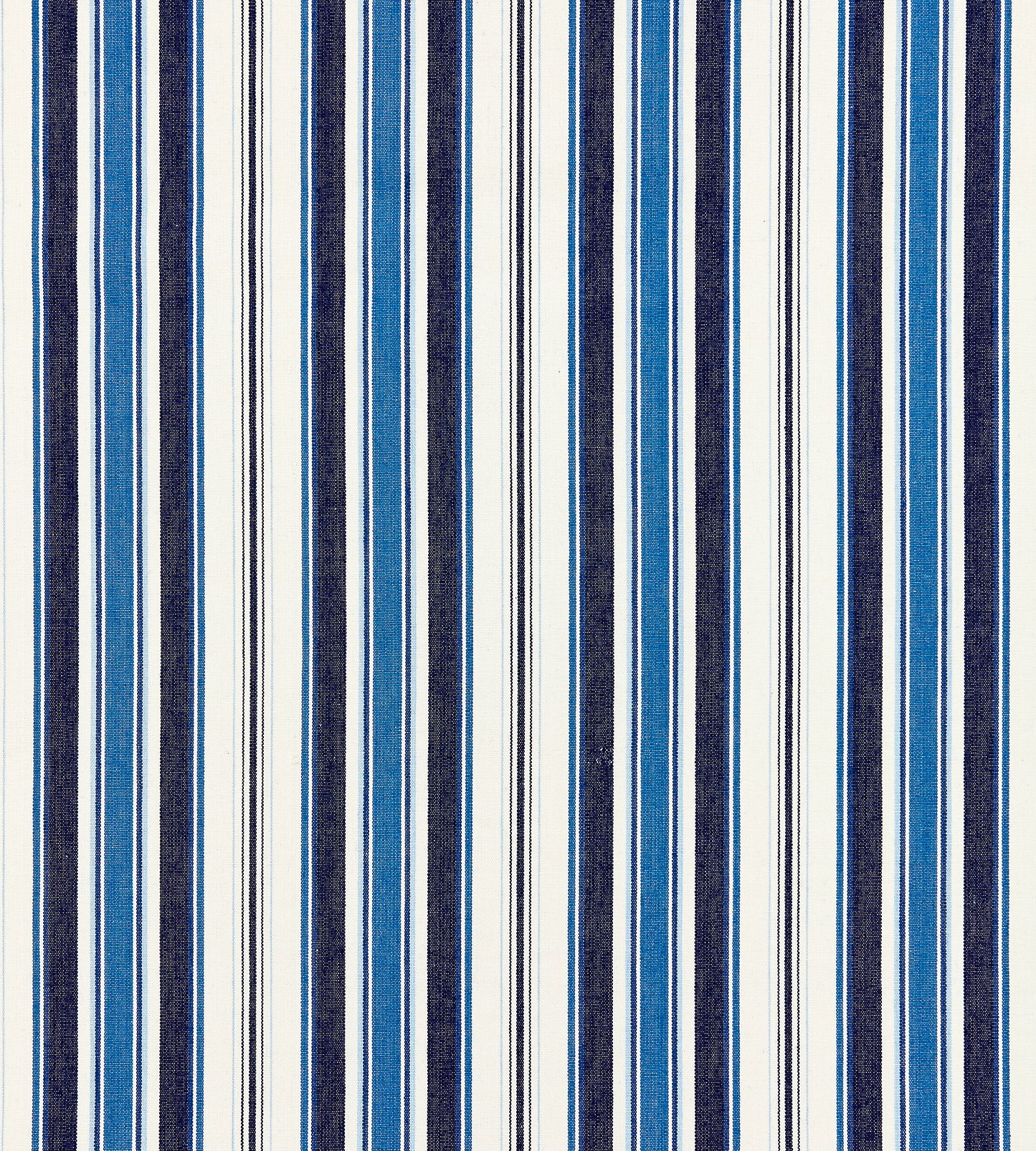 Purchase Scalamandre Fabric Product# SC 000527113, Andover Cotton Stripe Indigo 1