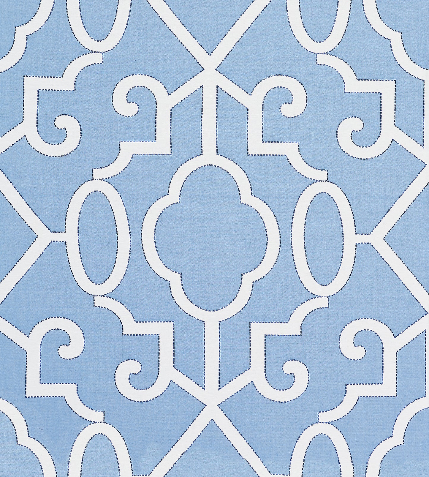 Purchase Scalamandre Fabric Pattern# SC 000627012, Ming Fretwork Delft 1