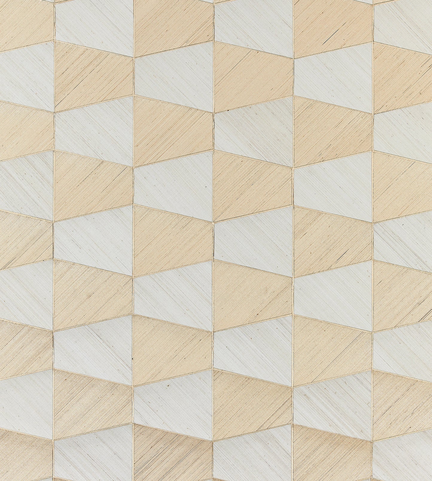 Acquire Scalamandre Wallpaper Pattern Sc 0001Wp88464 Name Staccato - Abaca & Sisal Ivory & Sand Geometric|Graphic Wallpaper