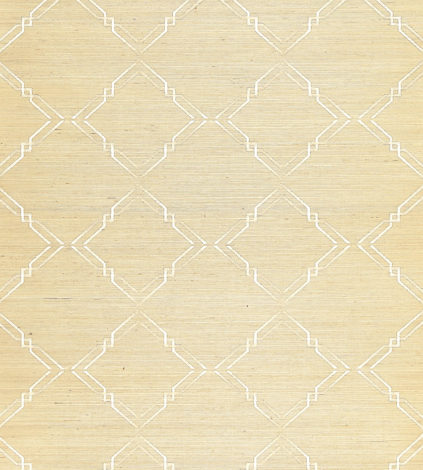 Search Scalamandre Wallpaper Pattern Sc 0002Wp88383 Name Monroe Embroidered Grasscloth Papyrus Diamond Wallpaper