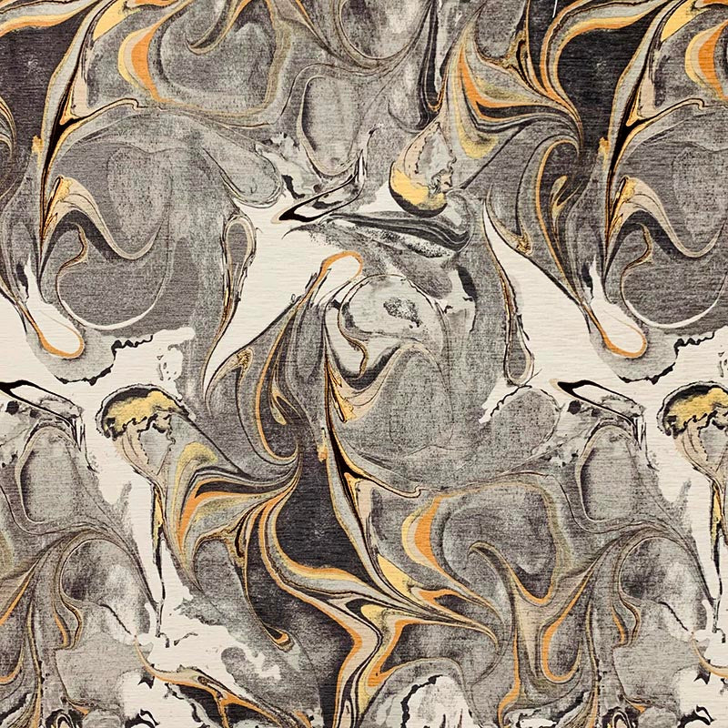 Sample 10006 Sinatra Nitrate, Gray by Magnolia Fabric