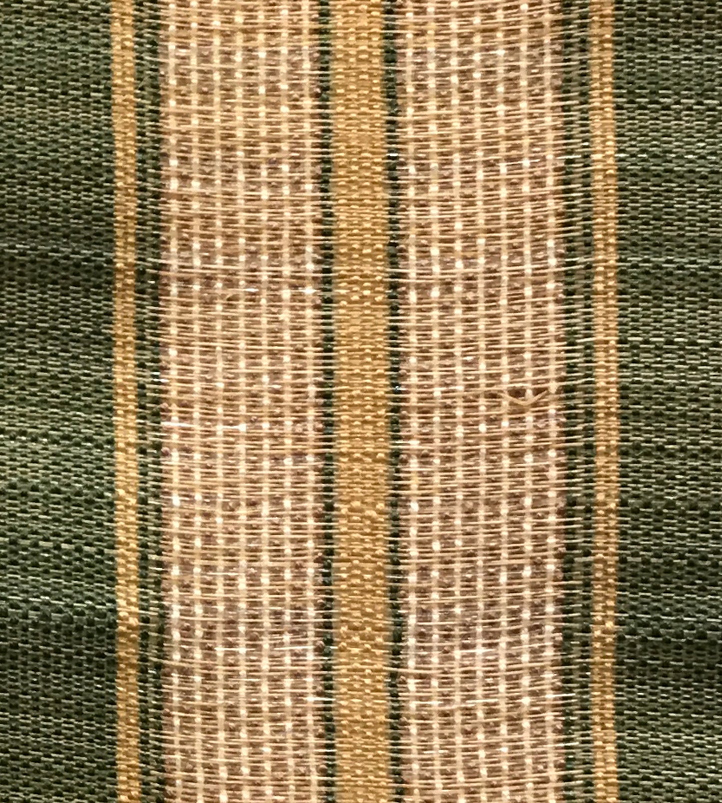 Purchase Old World Weavers Fabric Pattern number SK 00010637, Neapolitan Horsehair Green / Gold 1