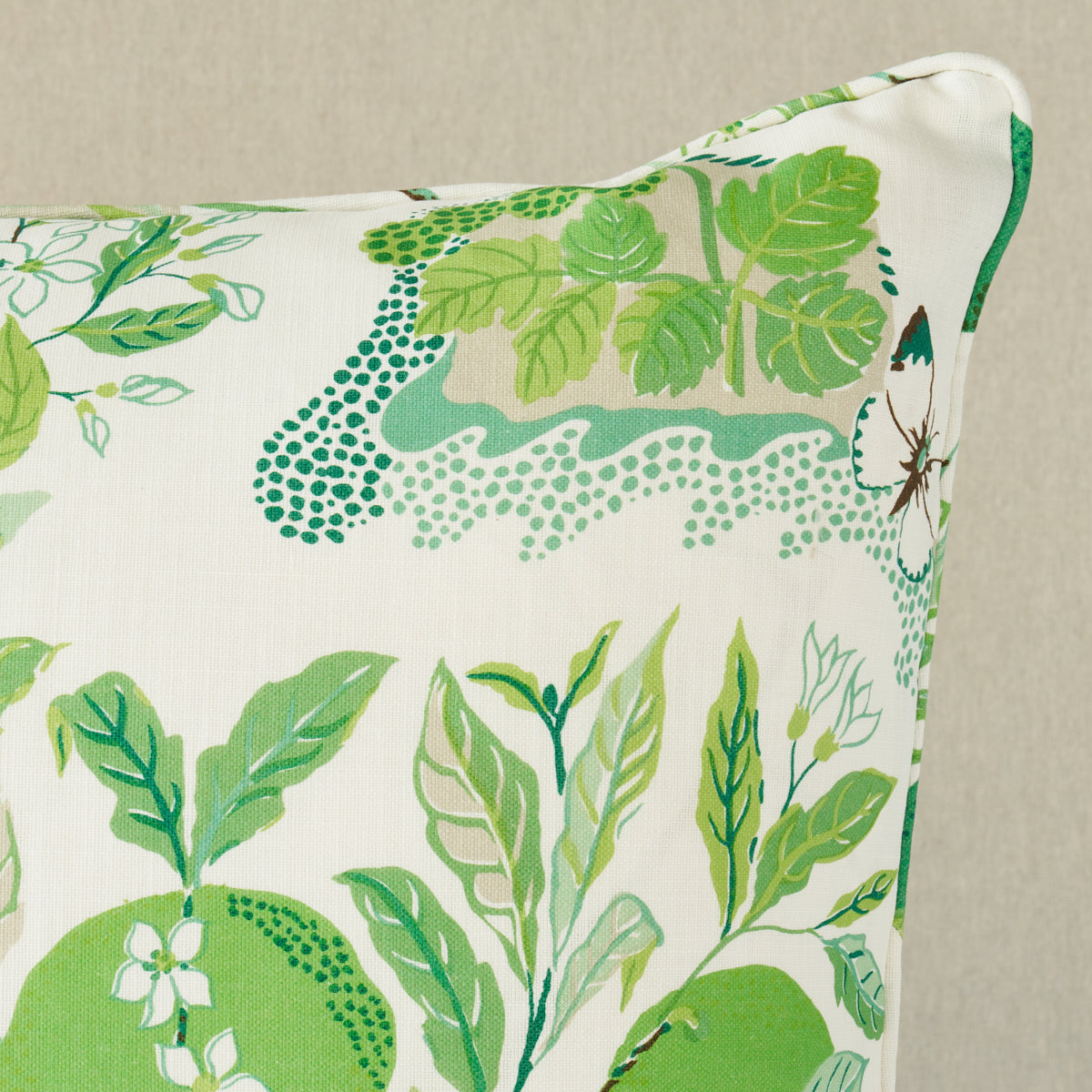 Purchase So17733206 | Citrus Garden I/O Pillow, Leaf - Schumacher Pillows