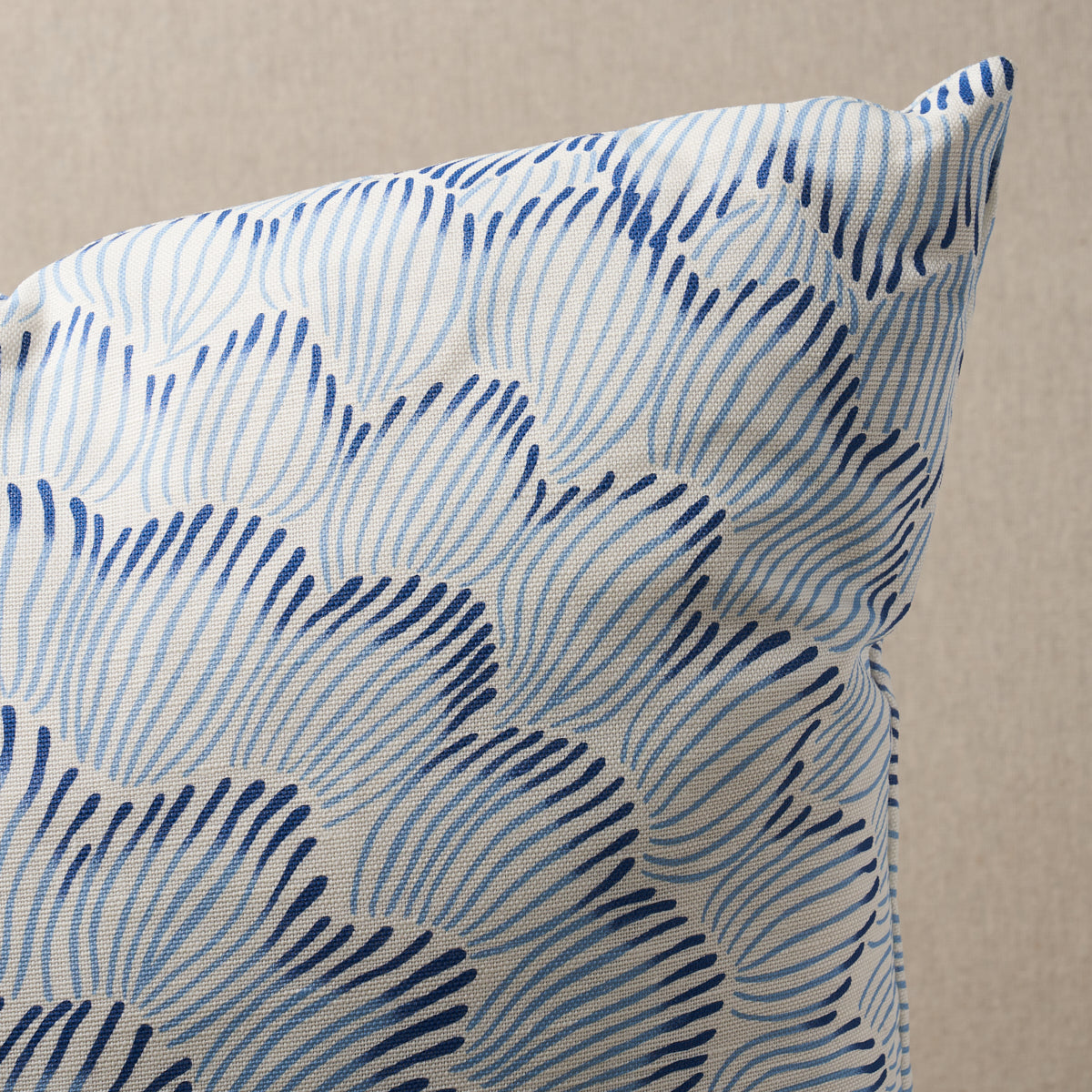 Purchase So18036007 | Feather Bloom Pillow, Two Blues - Schumacher Pillows