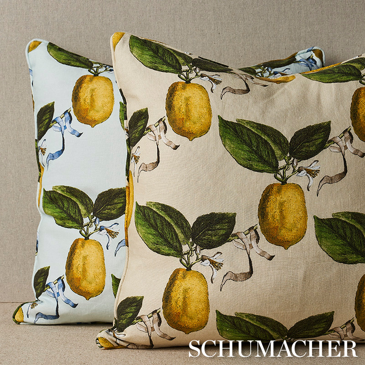 Purchase So18063105 | Le Citron Pillow, Sky - Schumacher Pillows