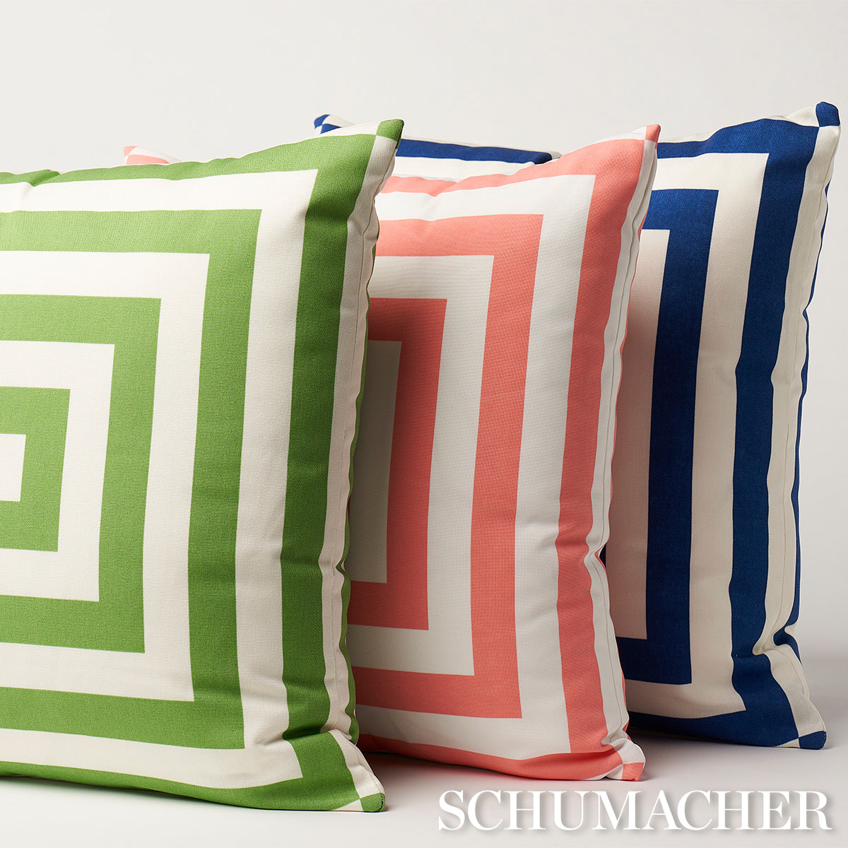 Purchase So18092305 | Roxbury I/O Pillow, Coral - Schumacher Pillows