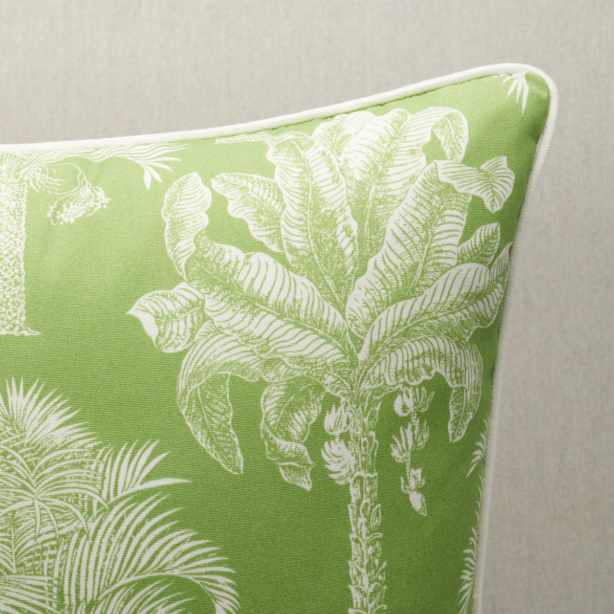 Purchase So18096006 | Grand Palms I/O Pillow, Green - Schumacher Pillows