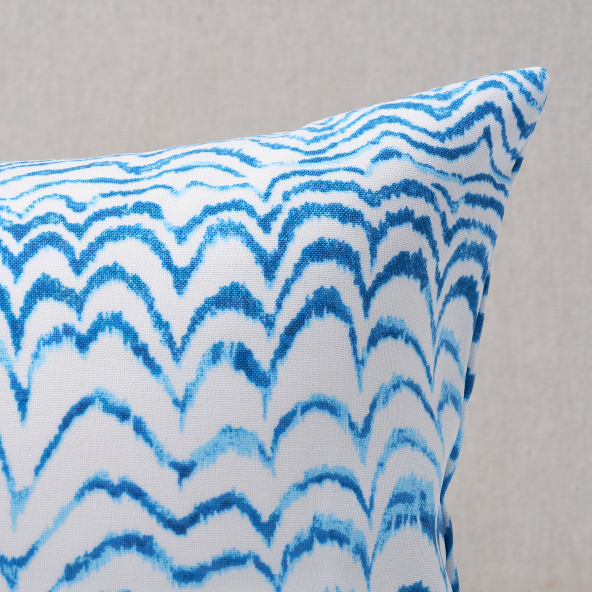 Purchase So18105018 | Ink Wave Print I/O Pillow, Indigo - Schumacher Pillows