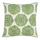 Purchase So18154205 | Gilded Star Block Print Pillow, Green - Schumacher Pillows