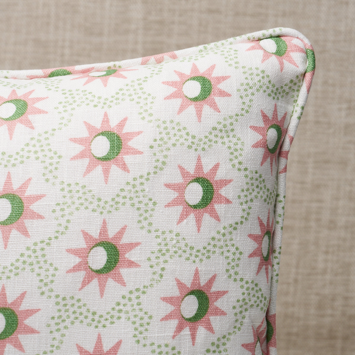 Purchase So18194012 | Lucie Pillow, Pink & Green - Schumacher Pillows