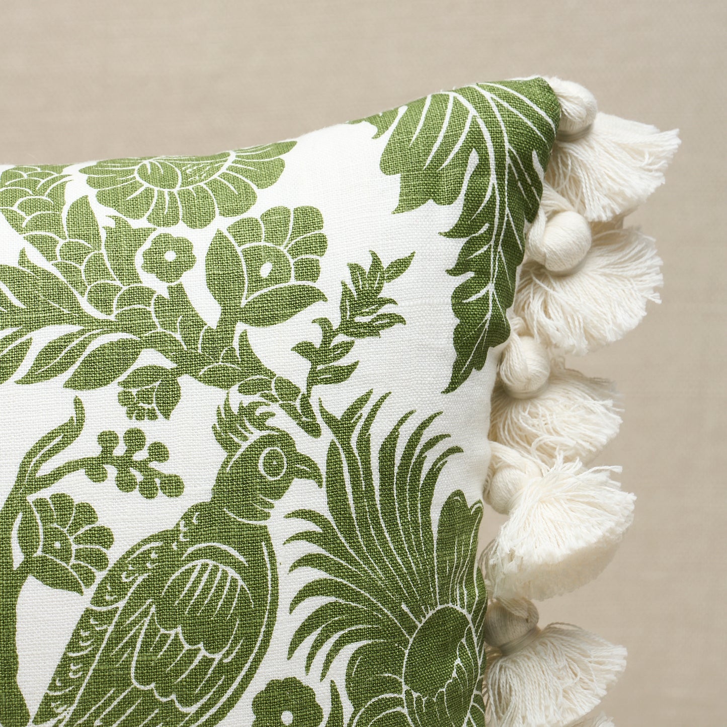 Purchase So18253018 | Raven Woods Pillow, Green - Schumacher Pillows
