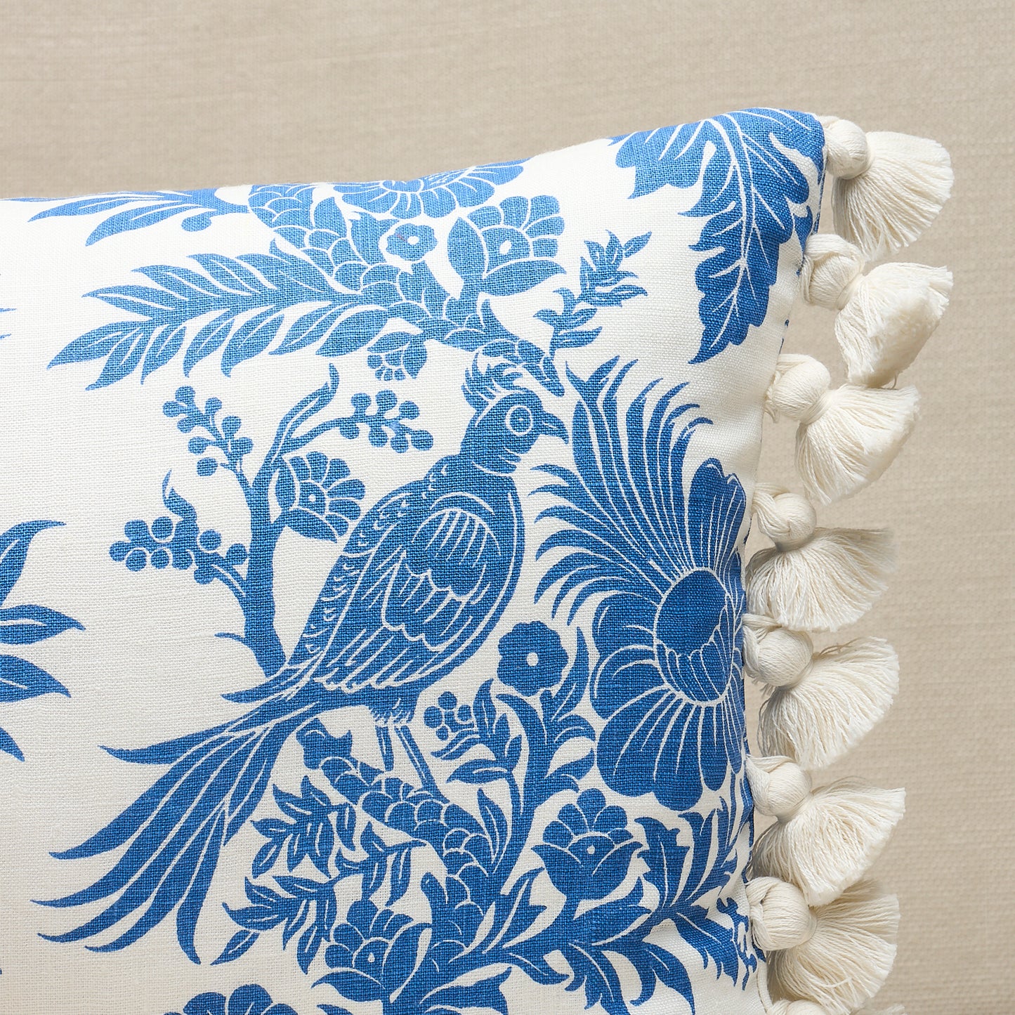 Purchase So18253118 | Raven Woods Pillow, Dark Blue - Schumacher Pillows