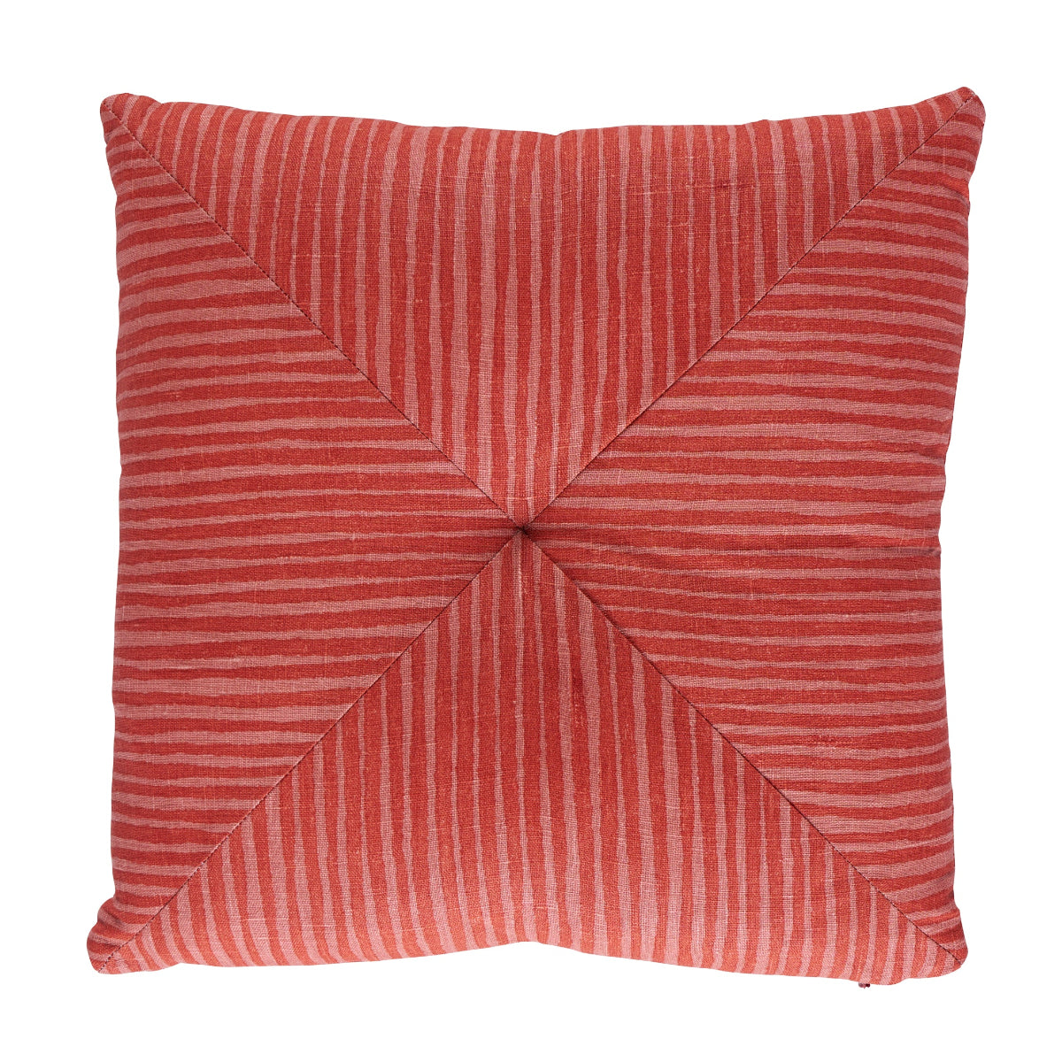 Purchase So18262003 | Hallucination Tufted Pillow, Coral - Schumacher Pillows