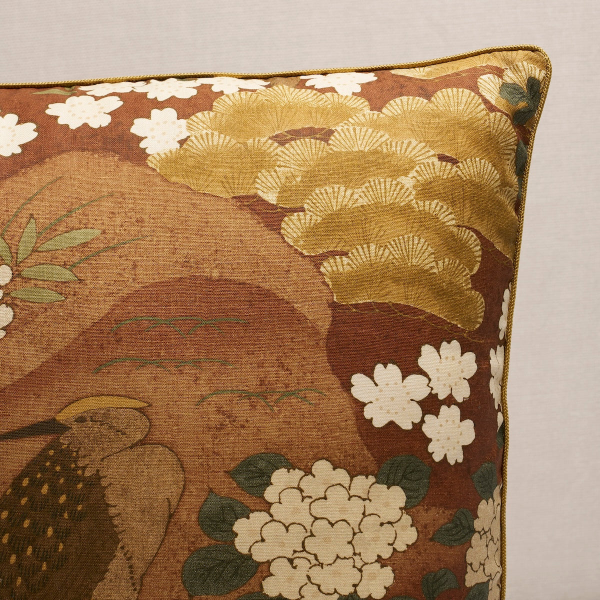 Purchase So18287204 | Golden Hills Pillow, Burgundy - Schumacher Pillows