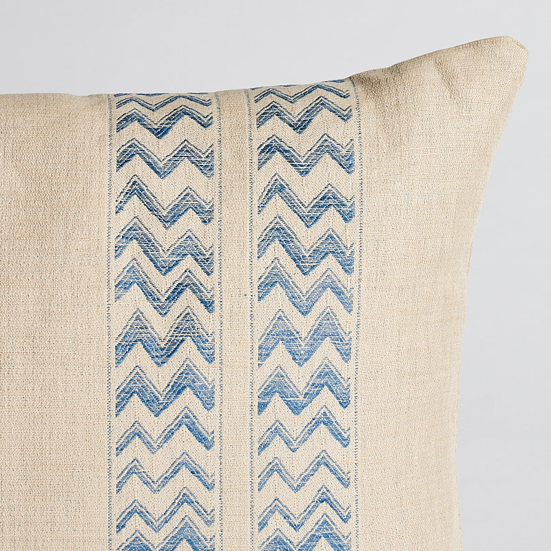 Purchase So6997128 | Kudu Stripe Pillow, Blue - Schumacher Pillows
